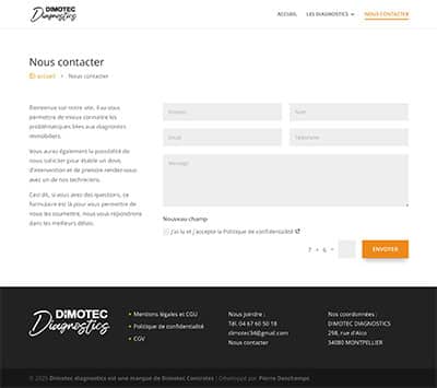 Dimotec diagnostics